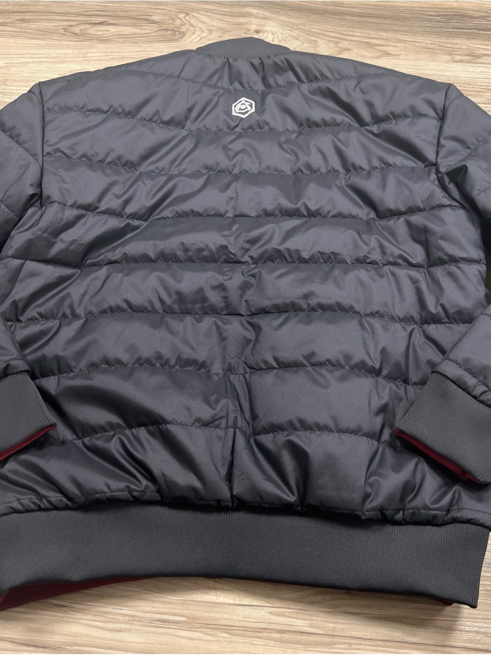 Adidas Originals Arsenal Terrace Icons Padded Reversible Jacket Men Medium $150 - Picture 11 of 12
